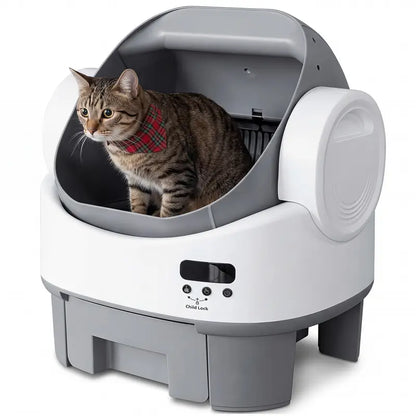 [Warcat] Next-Gen Automatic Open-Top Cat Litter Box