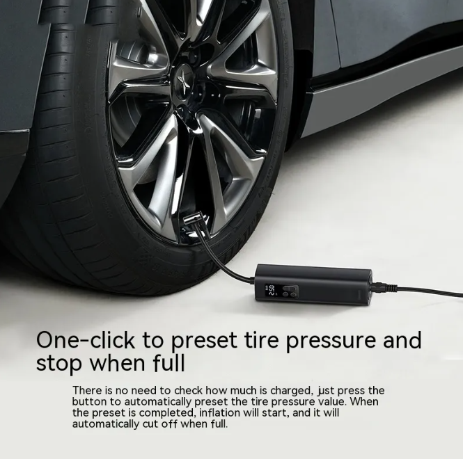 Baseus Portable Tire Inflator with Digital Display