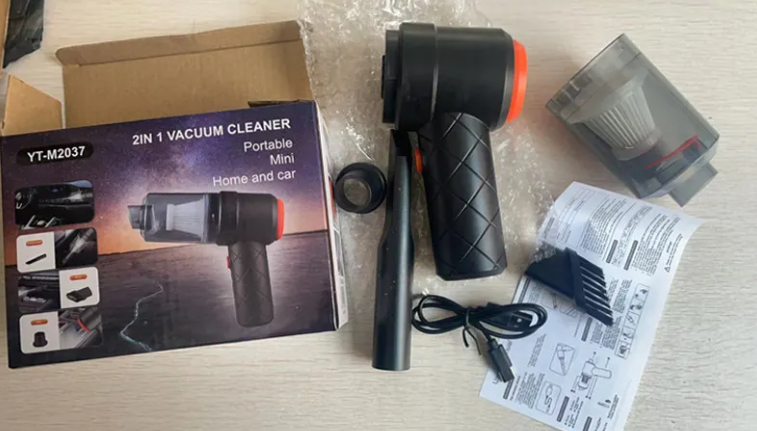 Portable Cordless Car Vacuum Cleaner