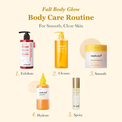 [medicube] Smooth & Clear Body Care Set  K-Beauty