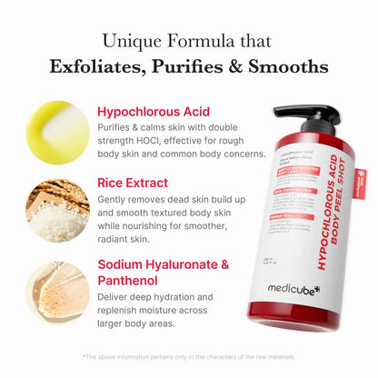 [medicube] Smooth & Clear Body Care Set  K-Beauty