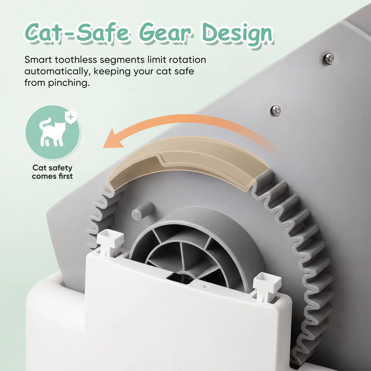 [Warcat] Next-Gen Automatic Open-Top Cat Litter Box