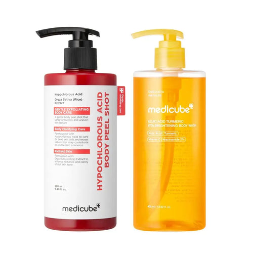 [medicube] Smooth & Clear Body Care Set  K-Beauty