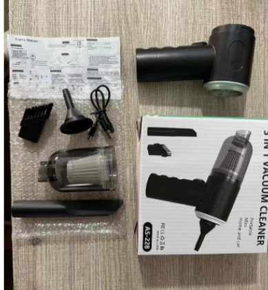 Portable Cordless Car Vacuum Cleaner