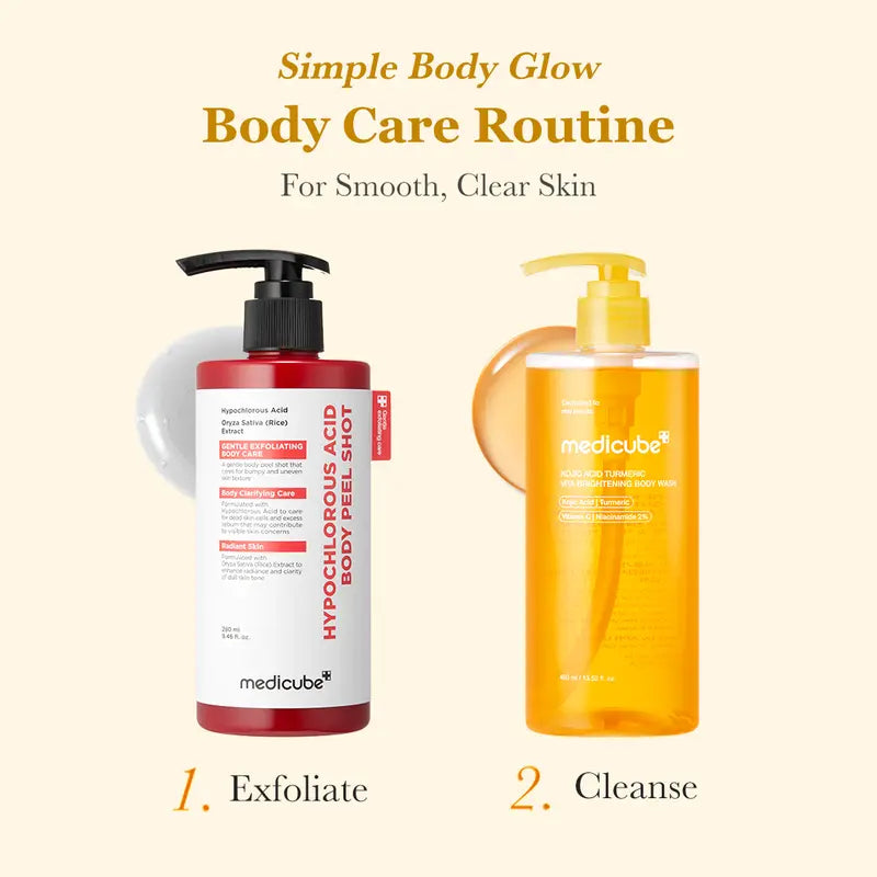 [medicube] Smooth & Clear Body Care Set  K-Beauty